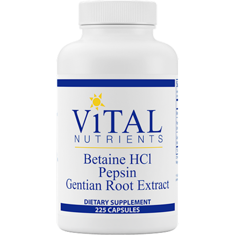 Betaine HCL w/Pepsin & Gentian